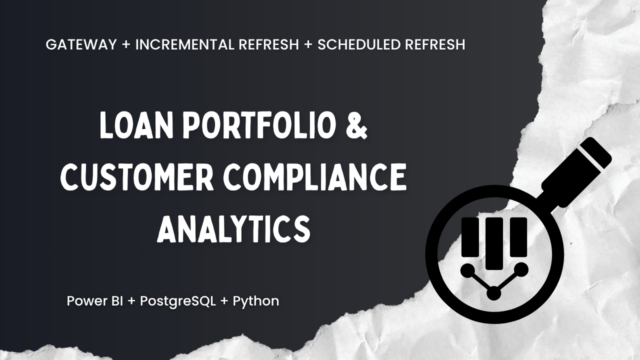Loan portfolio and compliance analytics preview