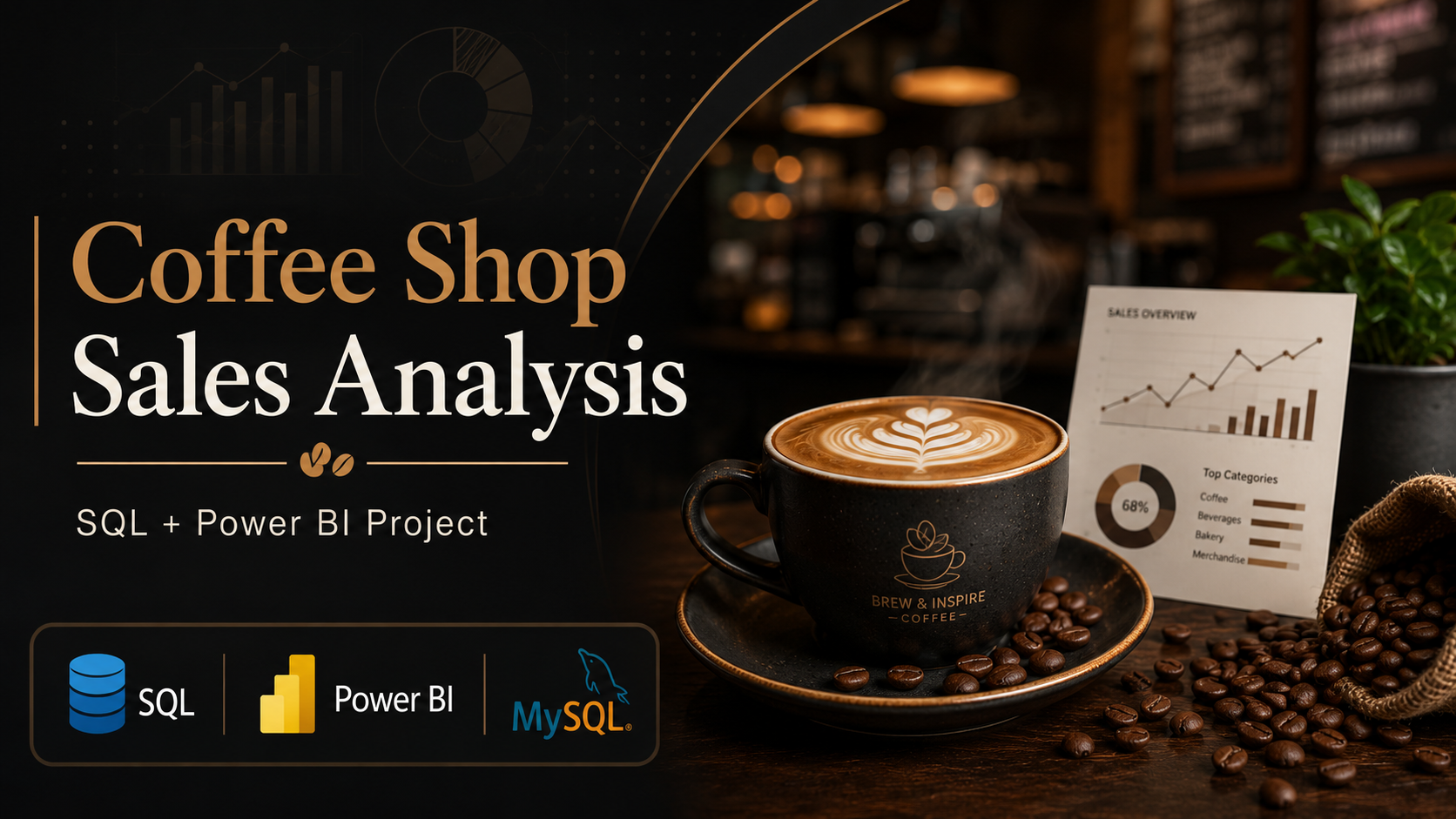 Coffee shop sales analysis preview